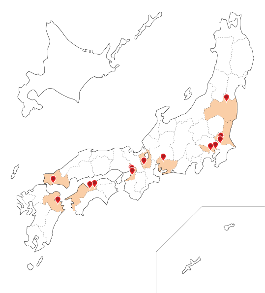 日本地図